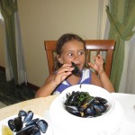Tasting mussels